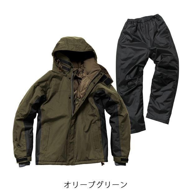 マック レインウェア サーモセイバー防水防寒スーツIII AS-3150