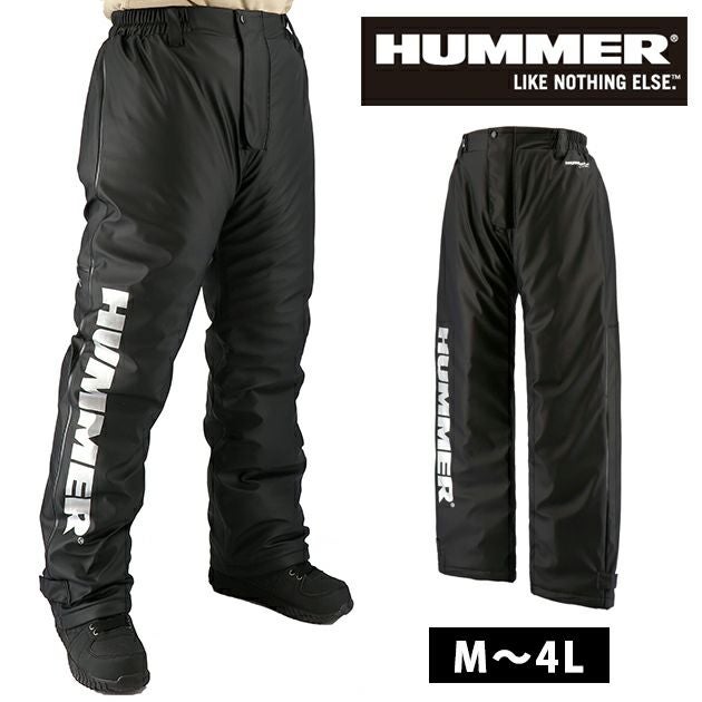 M～3L HUMMER ハマー 防寒作業服 防寒着 ストレッチ防水防寒パンツ HM-W3