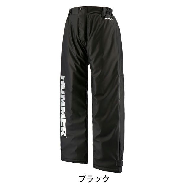 M～3L HUMMER ハマー 防寒作業服 防寒着 ストレッチ防水防寒パンツ HM-W3
