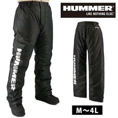 4L HUMMER ハマー 防寒作業服 防寒着 ストレッチ防水防寒パンツ HM-W3