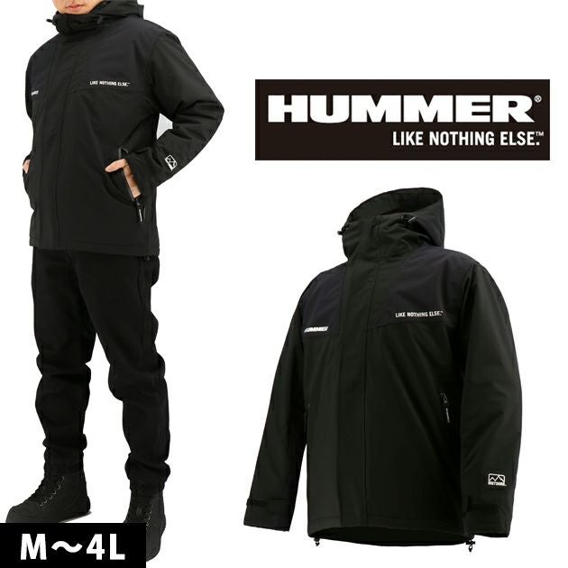 4L HUMMER ハマー 防寒作業服 防寒着 透湿防水ストレッチブルゾン HM-W4