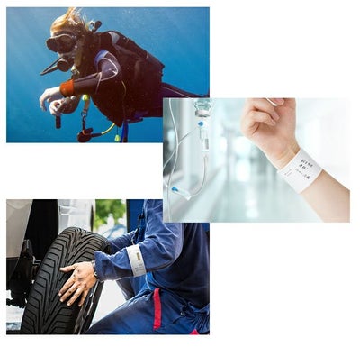 コスモテック 作業用グッズ wemo 身に着けるメモ バンドタイプ(長さ23.8cm)