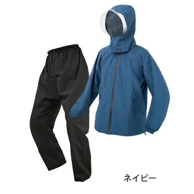 M～8L 富士手袋工業 レインウェア ブレリスストレッチ透湿防水レインスーツ 477-20