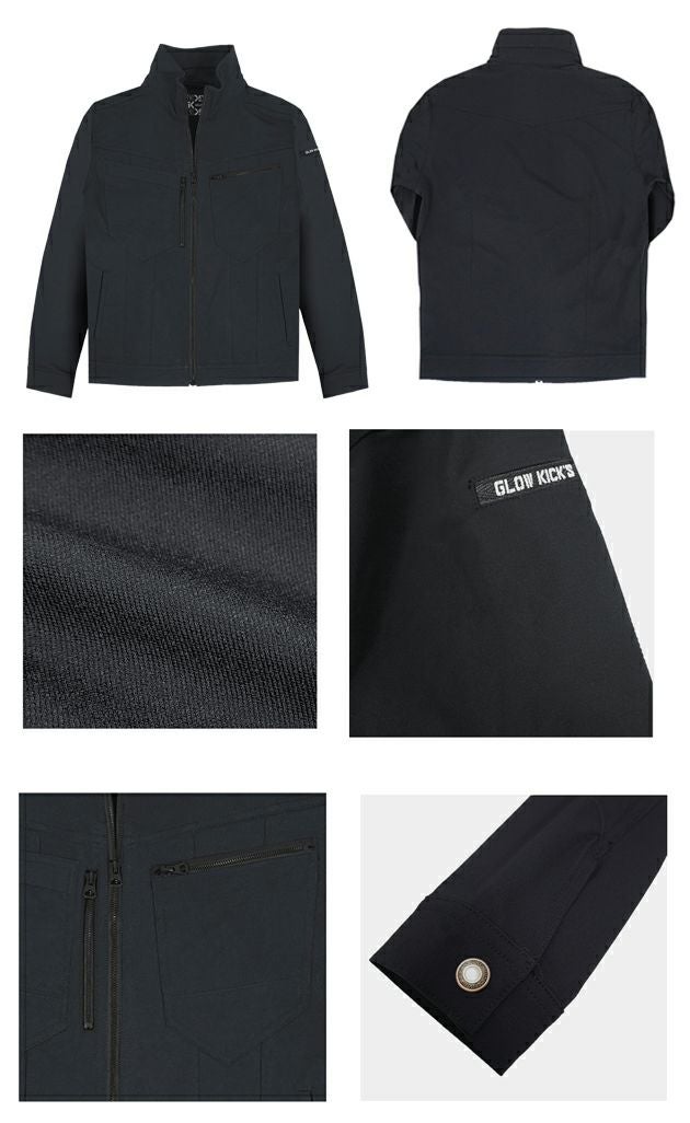 グローキックス GLOW KICK'S 通年作業服 作業着 長袖ブルゾン GKW-2071 ケイゾック