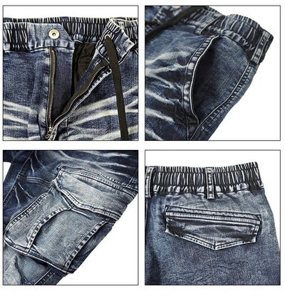 グローキックス GLOW KICK'S 春夏作業服 作業着 8oz接触冷感デニムカーゴジャケット GKW-5103 ケイゾック