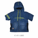 ネオテライズ NEOterize 空調作業服 作業着 ハーフジップ半袖フーディー AD-852