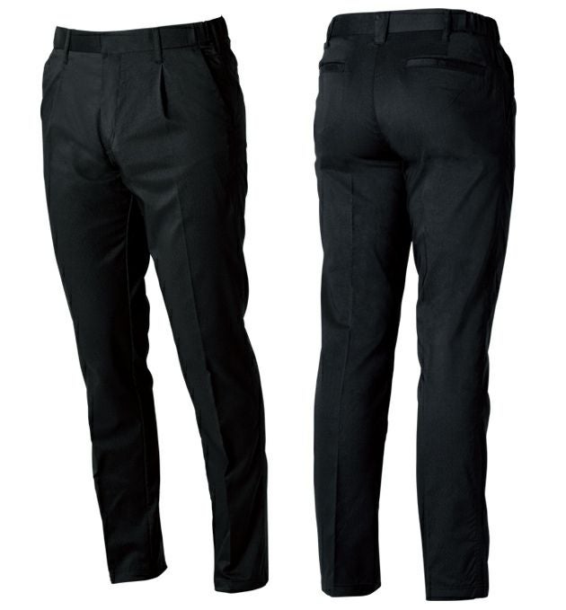 GS～3L SOWA 桑和 春夏作業服 作業着 スラックス（ワンタック、脇ゴム） 9528-09