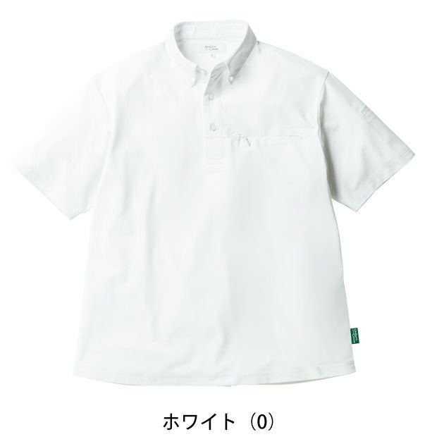 S～4L UniformBEAMS Circus ビームス 春夏作業服 作業着 半袖ポロシャツ（ボタンダウン、胸ポケット有） U7715-51