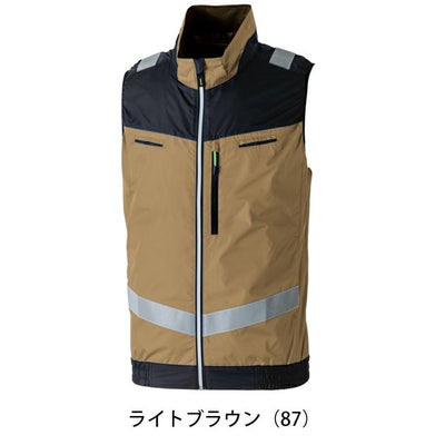 4L～5L SOWA 桑和 空調作業服 作業着 EFベスト（反射材付） 7369-16