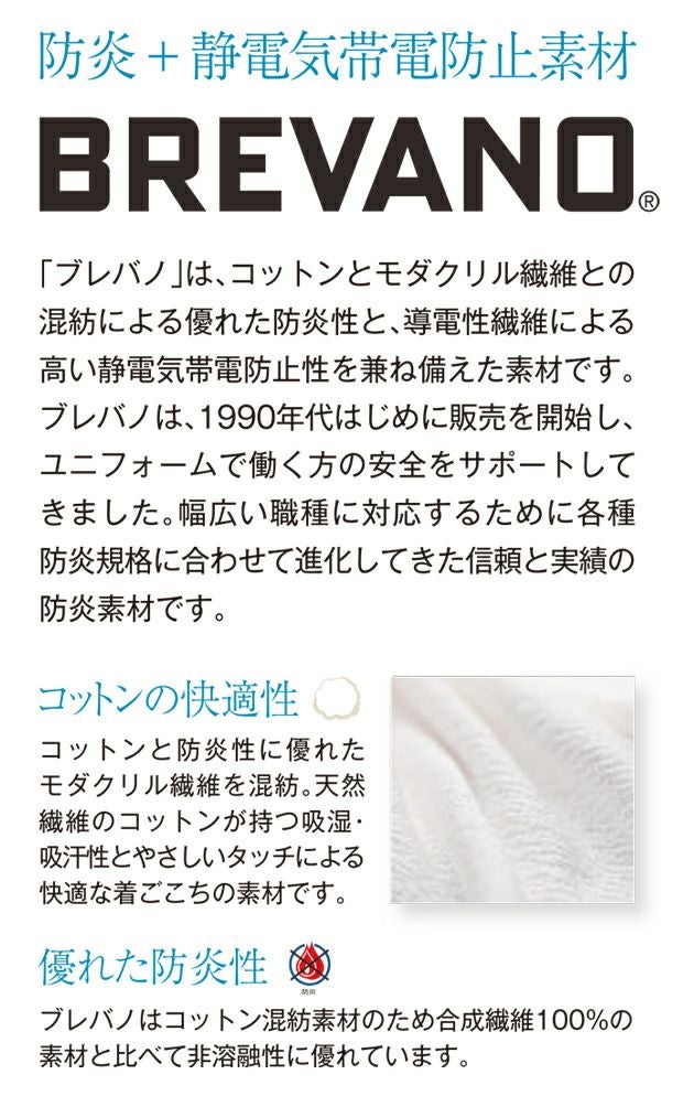 4L～5L SOWA 桑和 春夏作業服 作業着 長袖ブルゾン（難燃） 6052-00