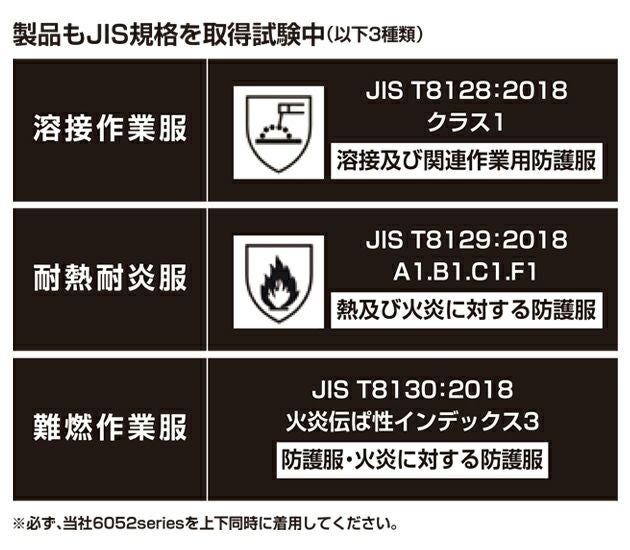 6L SOWA 桑和 春夏作業服 作業着 長袖ブルゾン（難燃） 6052-00