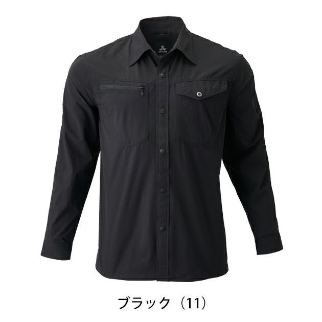 ATACK BASE アタックベース 春夏作業服 作業着 APEX WIN ストレッチシャツ 29016