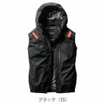 S～XXL BURTLE バートル 空調作業服 作業着 ACベスト（ユニセックス） AC2064
