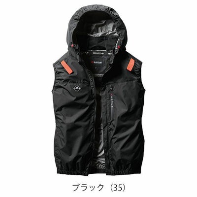 S～XXL BURTLE バートル 空調作業服 作業着 ACベスト（ユニセックス） AC2064