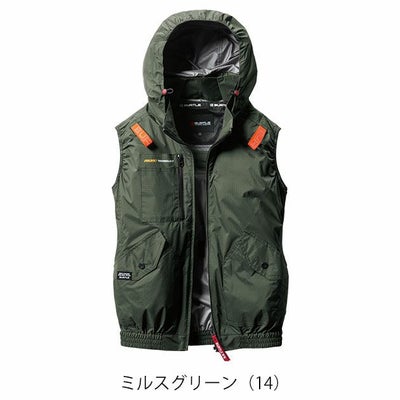 3XL BURTLE バートル 空調作業服 作業着 ACベスト（ユニセックス） AC2074