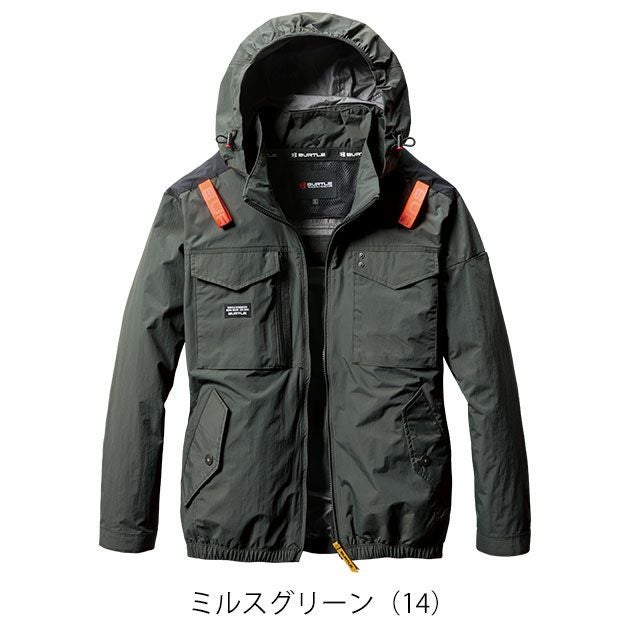 3XL BURTLE バートル 空調作業服 作業着 ACタクティカルブルゾン（ユニセックス） 2025年新作 AC1151