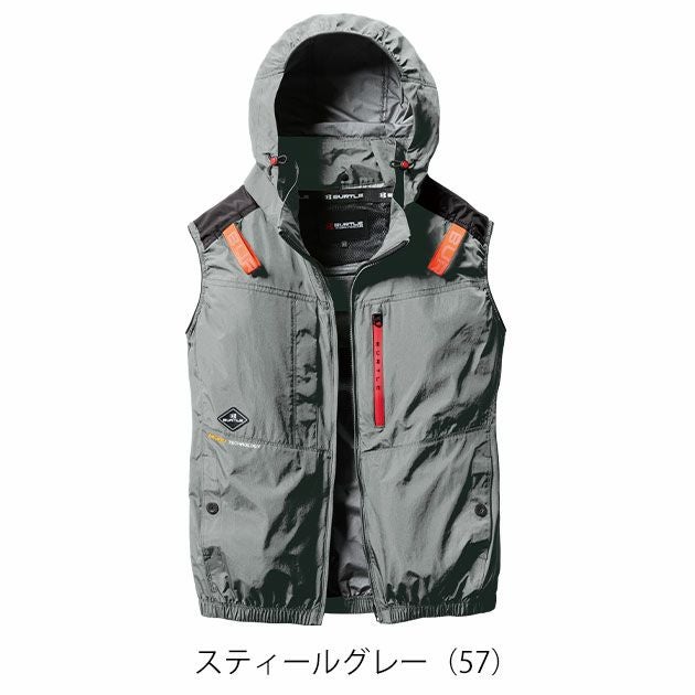 S～XXL BURTLE バートル 空調作業服 作業着 ACベスト（ユニセックス） AC2084