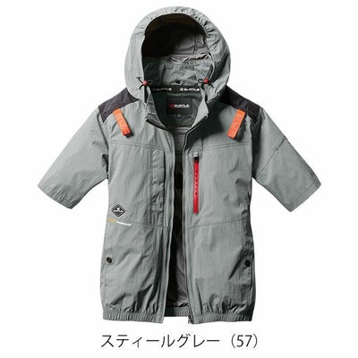 S～XXL BURTLE バートル 空調作業服 作業着 AC半袖ブルゾン（ユニセックス） AC2086