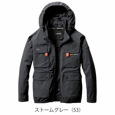 S～XXL BURTLE バートル 空調作業服 作業着 ACブルゾン（ユニセックス） AC2031