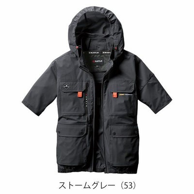 S～XXL BURTLE バートル 空調作業服 作業着 AC半袖ブルゾン（ユニセックス） AC2036