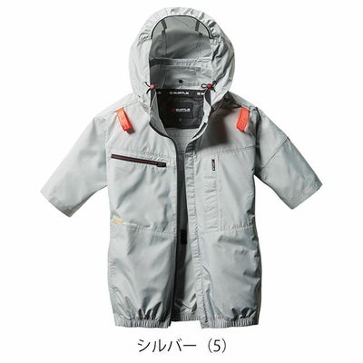 S～XXL BURTLE バートル 空調作業服 作業着 AC半袖ブルゾン（ユニセックス） AC2056