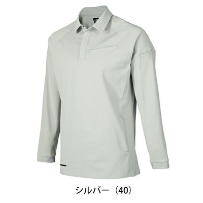 6L クロダルマ 春夏作業服 作業着 長袖ポロシャツ 25906