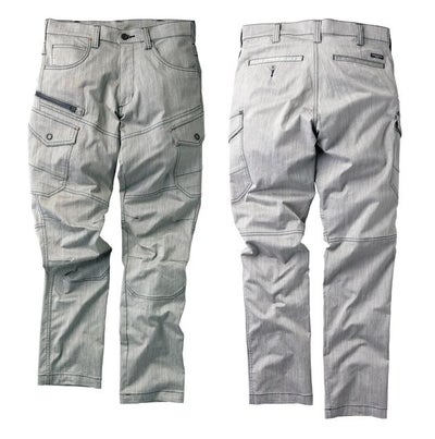 70～120 クロダルマ 春夏作業服 作業着 カーゴパンツ（ノータック） 35907