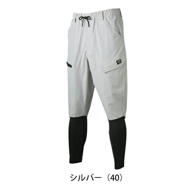 S～4L クロダルマ 春夏作業服 作業着 ハイブリッドニッカカーゴパンツ DG133