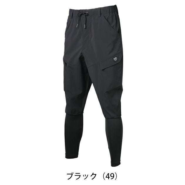 S～4L クロダルマ 春夏作業服 作業着 ハイブリッドニッカカーゴパンツ DG133