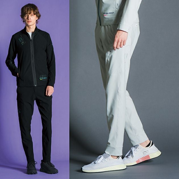 アイズフロンティア 春夏作業服 作業着 吸水速乾A.D.ストレッチジョガーパンツ 3853