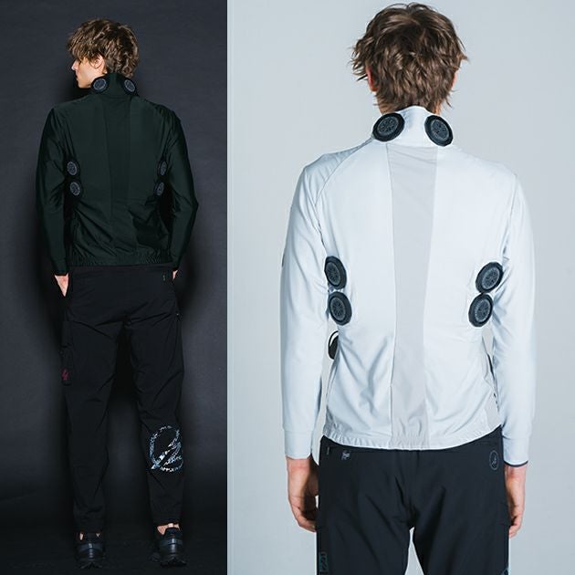 アイズフロンティア 冷却ペルチェ 作業着 冷却ペルチェ専用長袖フリージングコールドジャケット＆デバイス・バッテリーセット PS120