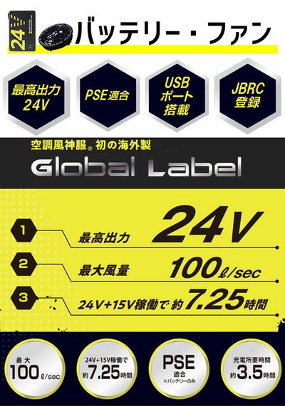 HUMMER ハマー 空調作業服 作業着 空調風神服チタンベスト ファン・バッテリー3点セット 09900・RD9580G・RD9530H