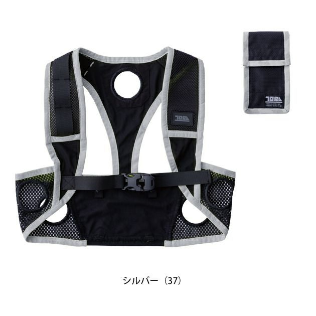 寅壱 冷却ペルチェ 作業着 ペルチェベスト(単品) 0215-611