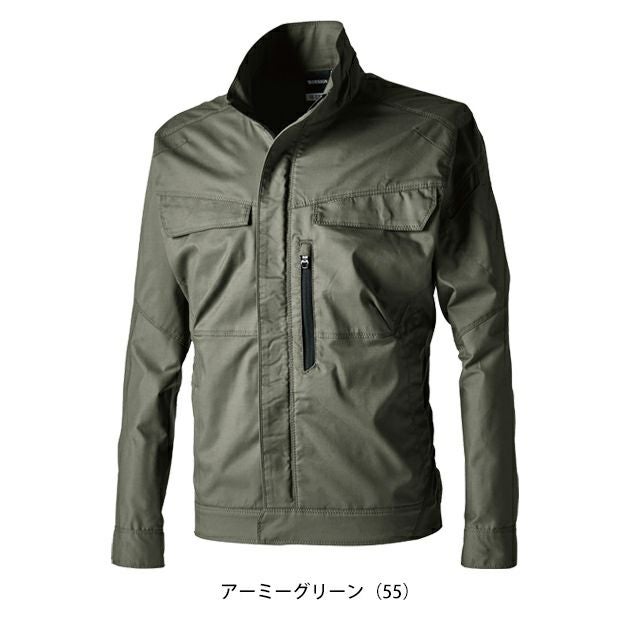 SS～4L TSDESIGN 藤和 春夏作業服 作業着 TCNライトクロスジャケット 5806