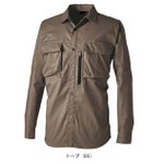 5L～6L TSDESIGN 藤和 春夏作業服 作業着 TCNライトクロスシャツ 5805