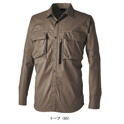 5L～6L TSDESIGN 藤和 春夏作業服 作業着 TCNライトクロスシャツ 5805