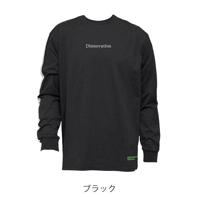 Dinnovation ディノベーション 春夏作業服 作業着 長袖ロゴラインTシャツ 25T008EX