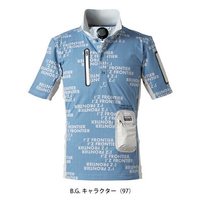 アイズフロンティア 冷却ペルチェ 作業着 冷却ペルチェ専用半袖ポロシャツ 125P