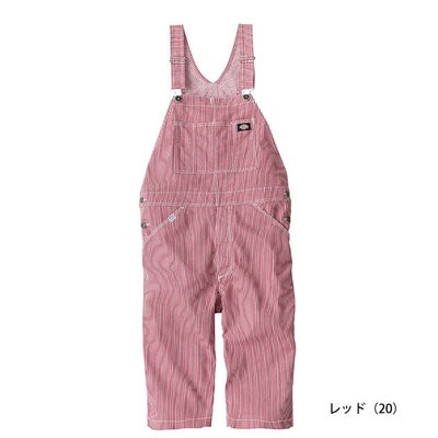 Dickies ディッキーズ つなぎ服 作業着 ライトストレッチヒッコリー オーバーショート丈 D-7103