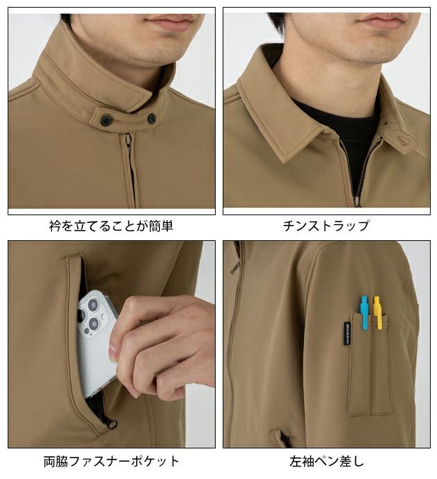 Dickies ディッキーズ 春夏作業服 作業着 4WAYストレッチ ジャケット クラシックインスパイアモデル D-7570