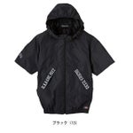 Dickies ディッキーズ 空調作業服 作業着 ボルトクール 半袖ブルゾン(ペルチェ ネックホルダー付) D-330