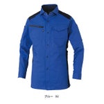 4L～6L CO-COS コーコス 春夏作業服 作業着 ストレッチ 長袖シャツ AG-3088