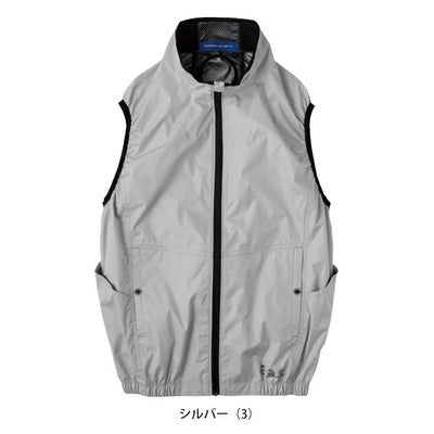 CO-COS コーコス 春夏作業服 作業着 エコ・ボルトクール 日傘遮熱(R) ベスト(ペルチェネックホルダー付) AE-4069