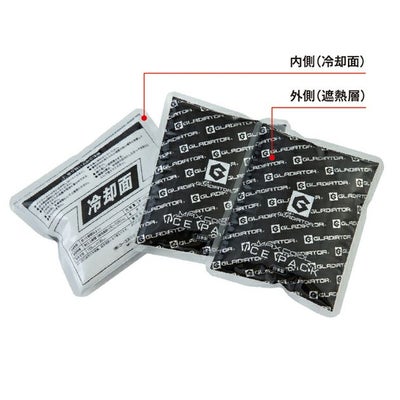 CO-COS コーコス 春夏作業服 作業着 アイスパック 3個セット GI-404