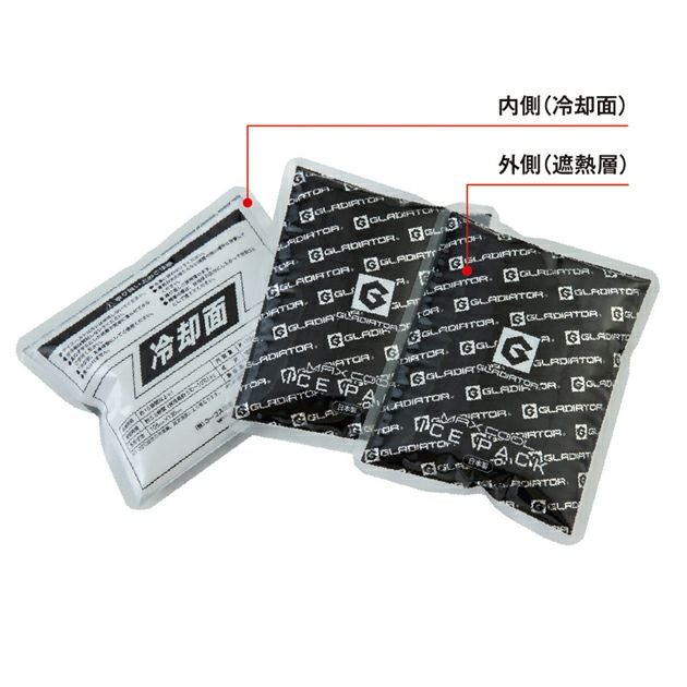 CO-COS コーコス 春夏作業服 作業着 アイスパック 3個セット GI-404