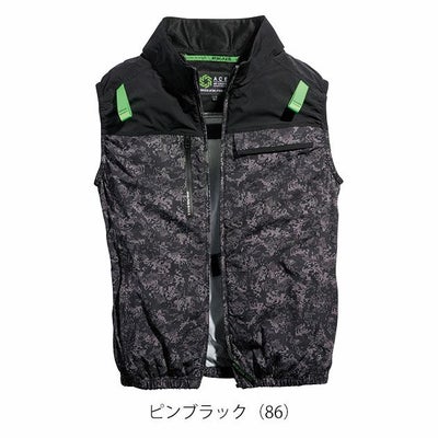 5L～6L シンメン 空調作業服 作業着 アーリエスエアベスト 05512