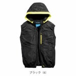 S～4L シンメン 空調作業服 作業着 フレッシフードベスト 05572