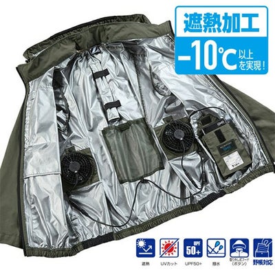 S～EL 自重堂 空調服 作業着 Z-DRAGON 空調服（R) 長袖ブルゾン 74300