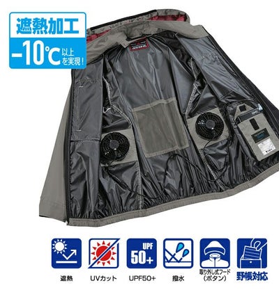 S～EL 自重堂 空調服 作業着 Z-DRAGON 空調服（R) ベスト 74380