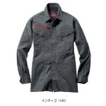 4L 自重堂 春夏作業服 作業着 Z-DRAGON エコストレッチ長袖シャツ 77404